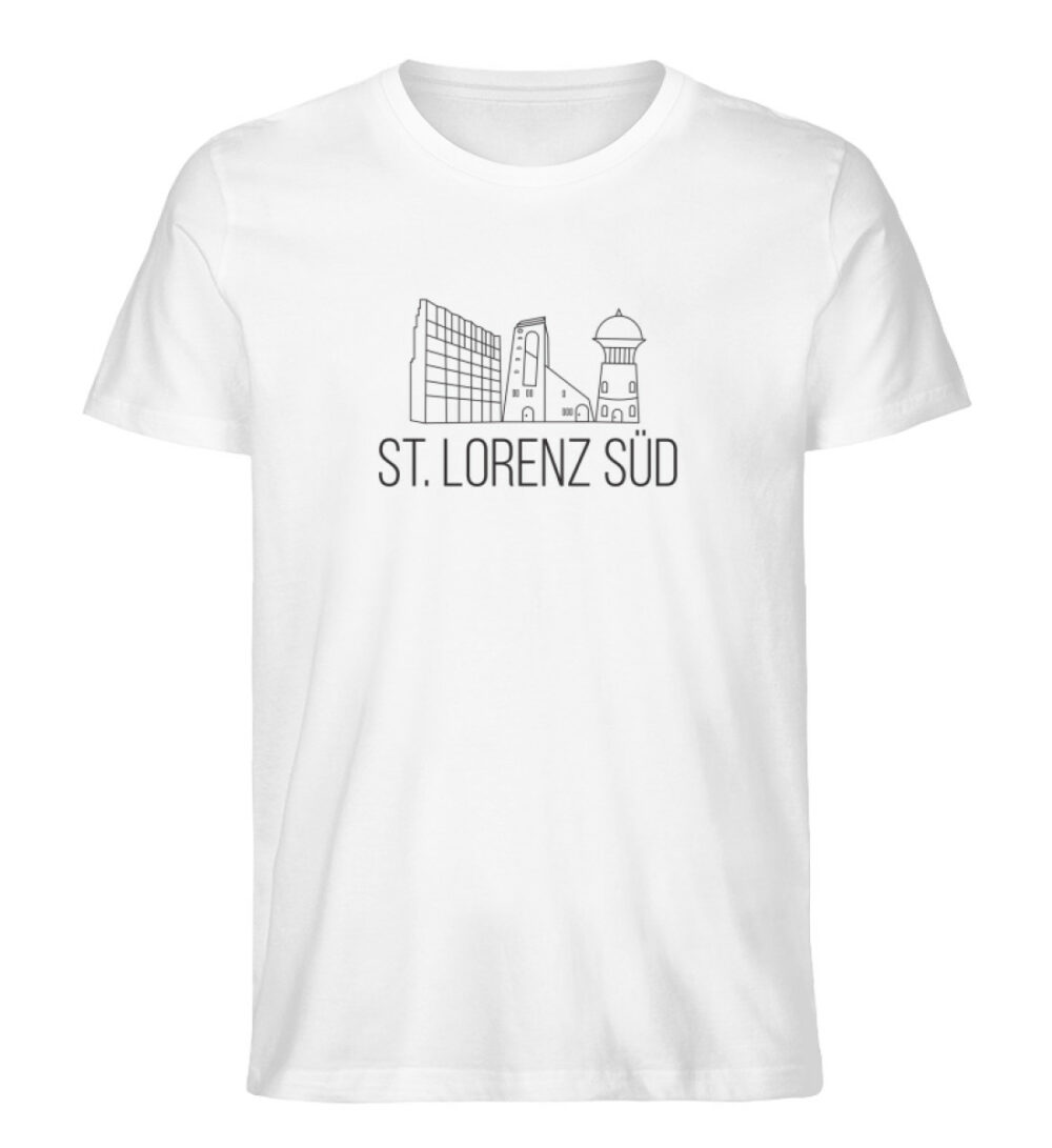 T-Shirt St. Lorenz Süd - Herren Premium Organic Shirt-3