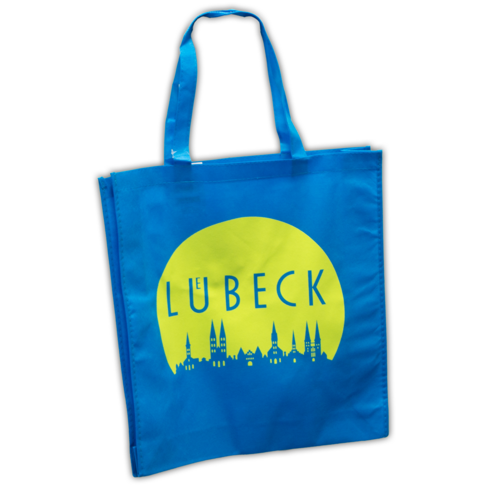 Einkaufstasche Lübeck blau