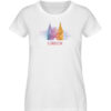 Damen T-Shirt Holstentor Watercolor - Damen Premium Organic Shirt-3