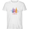 T-Shirt Holstentor Watercolor - Herren Premium Organic Shirt-7197